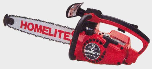 Homelite Super 2 Chainsaw.